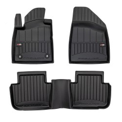 Tappetini per auto Proline 3D compatibili con MG MG4 dal 2022 in poi su misura in gomma | Tipo Auto: Hatchback | Set di tappetini premium | Materiale TPE durevole | Bordi più alti